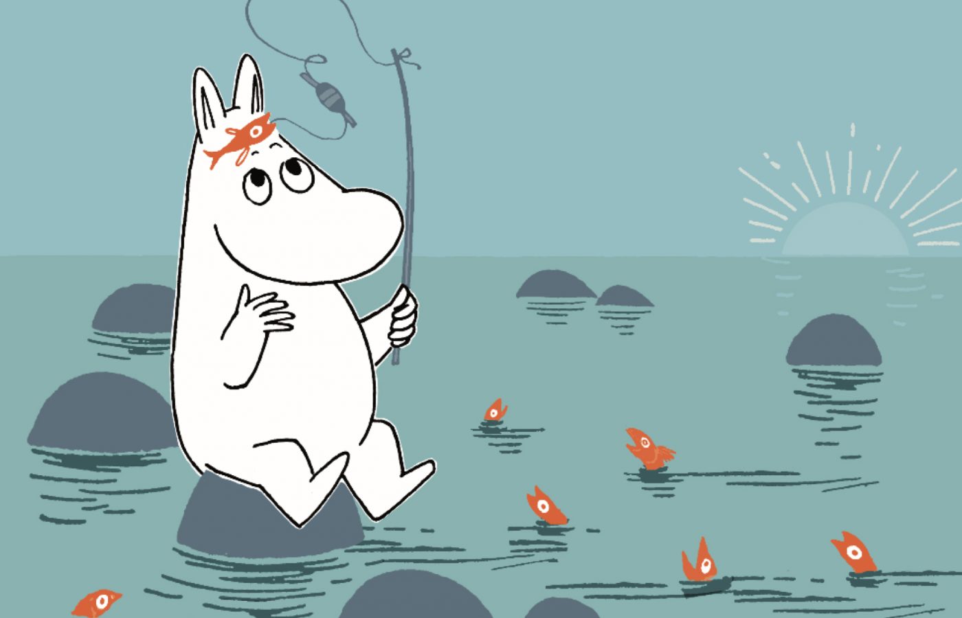 Moomin_fishing